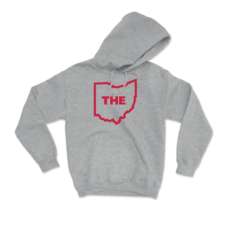 Sport Grey Women's Volleyball The Hoodie - Anna Morris Hoodie with Hood Adjustable Protection