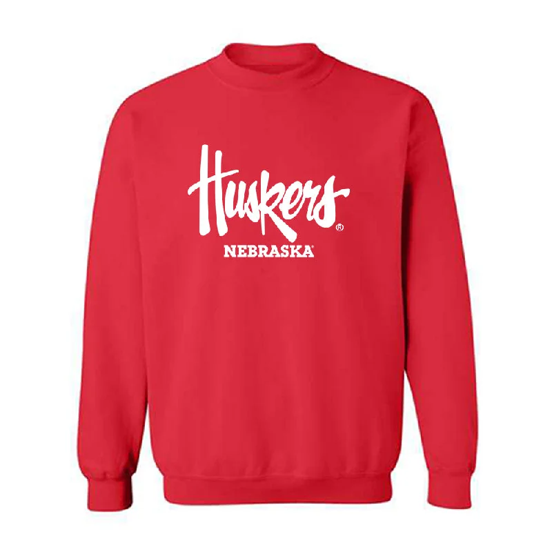 Nebraska - NCAA Women's Track & Field (Outdoor) : Brooklyn Miller Sweatshirt Hoodie with Button Placket Classic Preppy Nebraska - NCAA Women's Track & Field (Outdoor) : Brooklyn Miller Sweatshirt Hoodie with Button Placket Classic Preppy