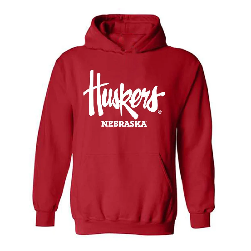 Nebraska - NCAA Women's Track & Field (Outdoor) : Meghan Walker Hooded Sweatshirt Hoodie with Exposed Zipper Edgy Industrial Nebraska - NCAA Women's Track & Field (Outdoor) : Meghan Walker Hooded Sweatshirt Hoodie with Exposed Zipper Edgy Industrial