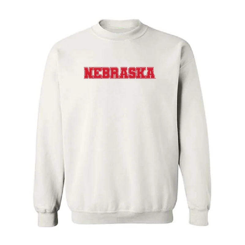 Nebraska - NCAA Women's Track & Field (Outdoor) : Hannah Preissler - Sweatshirt Hoodie with Ribbed Neckline Snug Warm