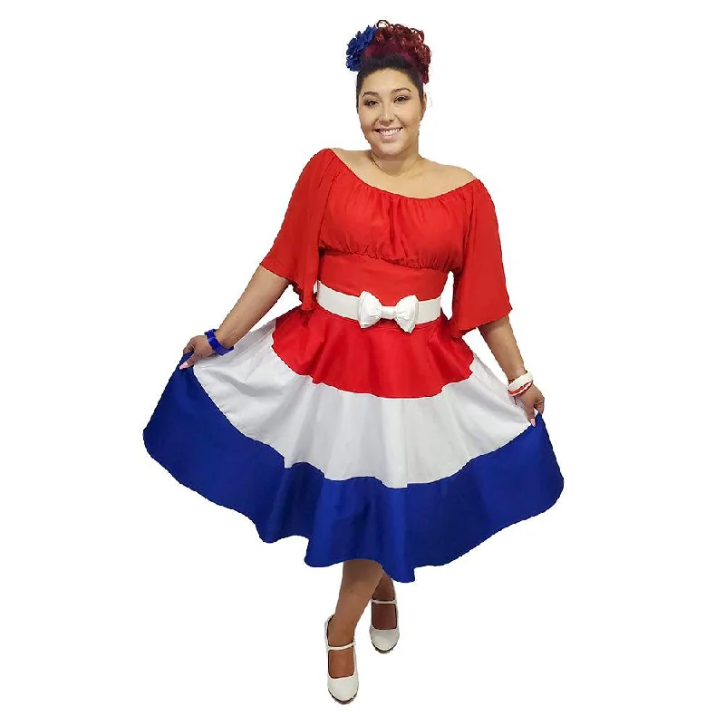 GGR Patriotic Pinup Full Swing Circle Skirt low waist skirt