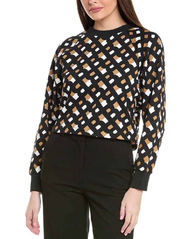 Hugo Boss Emeas Sweater Satin Blend Silk Blend Wool Blend