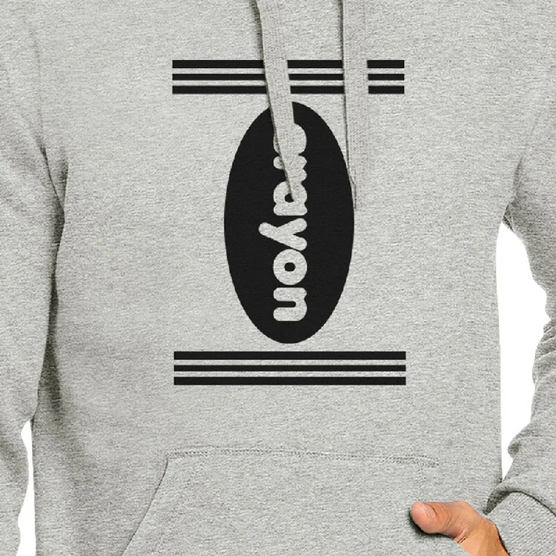 Crayon Grey Hoodie