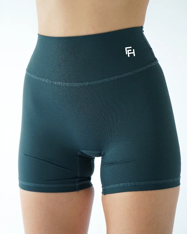 IMPACT BIKER SHORTS 6” - Emerald