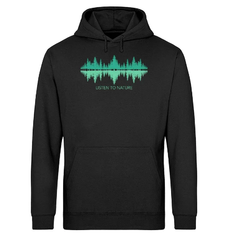 LISTEN TO NATURE - Bio Unisex Hoodie (BASIC)