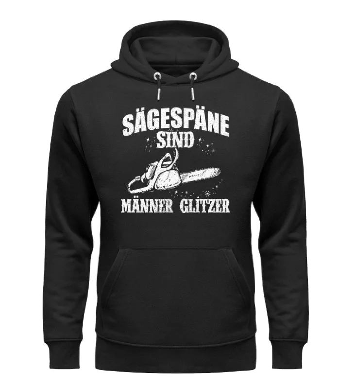 MÄNNERGLITZER KETTENSÄGE - Bio Unisex Hoodie (PREMIUM)