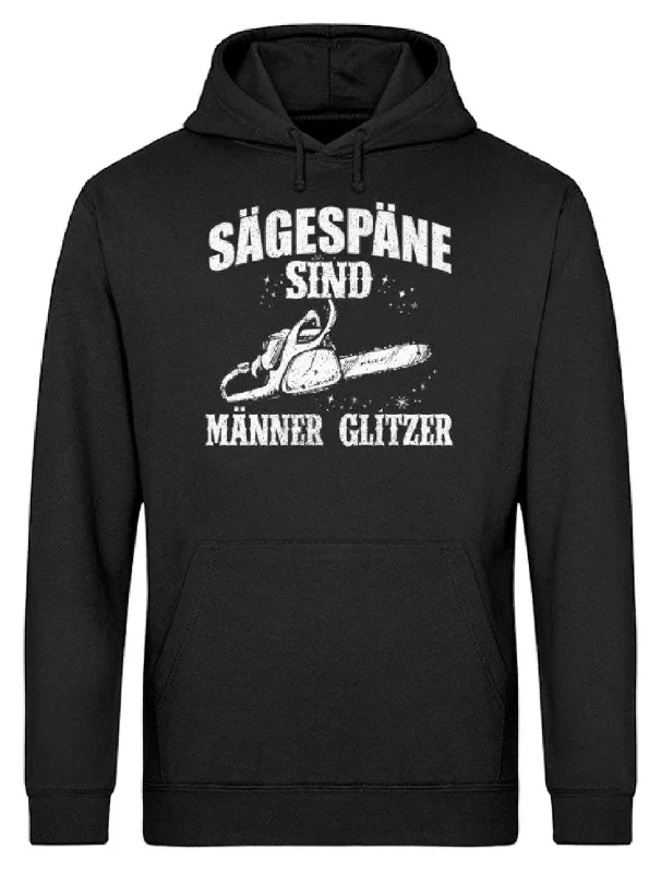 MÄNNERGLITZER KETTENSÄGE - Bio Unisex Hoodie (BASIC)