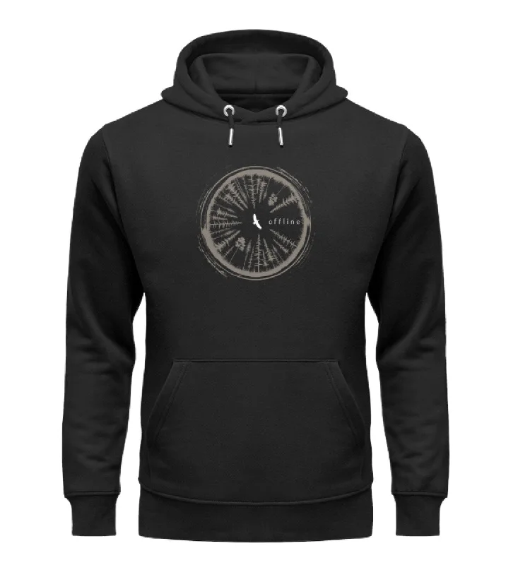 offline im Wald  - Bio Unisex Hoodie (PREMIUM)