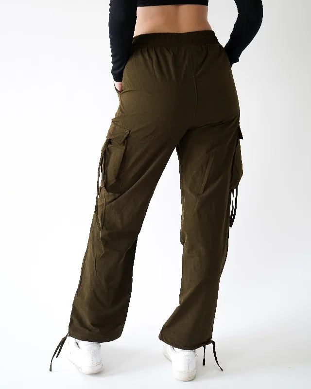 PARACHUTE CARGO JOGGERS - Army