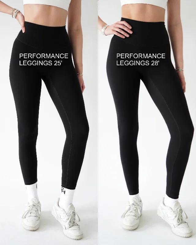 PERFORMANCE LEGGINGS 28’ - Black