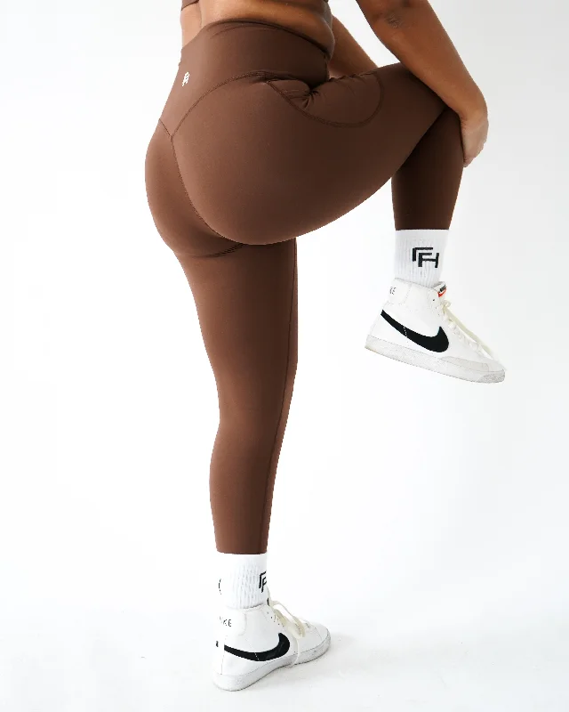 PERFORMANCE POCKET LEGGINGS - Clay