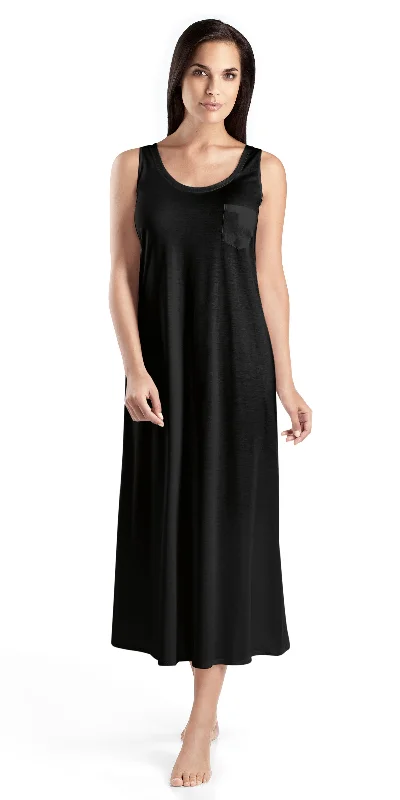 Hanro Cotton Deluxe Long Tank Gown